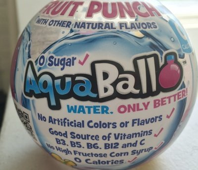 does flavored water have artificial sweeteners