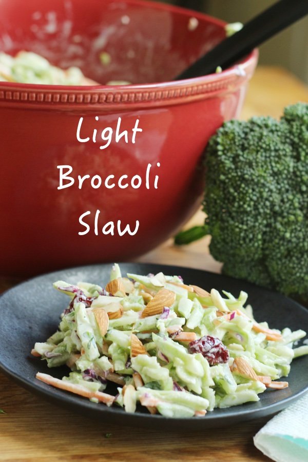 Light Broccoli Slaw Recipe