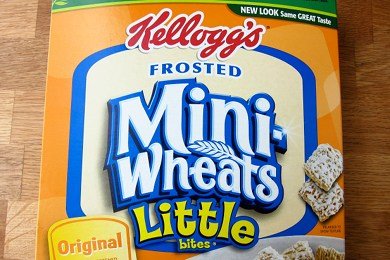 Frosted Mini Wheats Breakfast