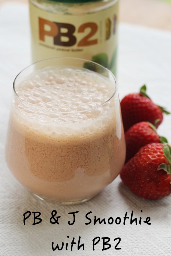 Peanut Butter And Jelly PB2 Smoothie Recipe