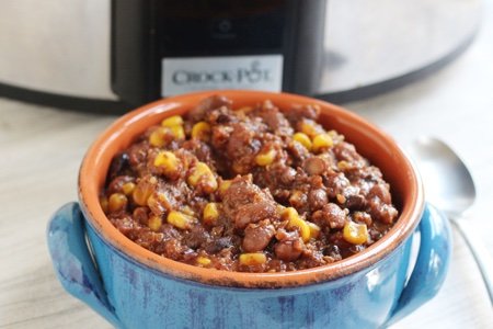 Slow Cooker Quinoa Chili