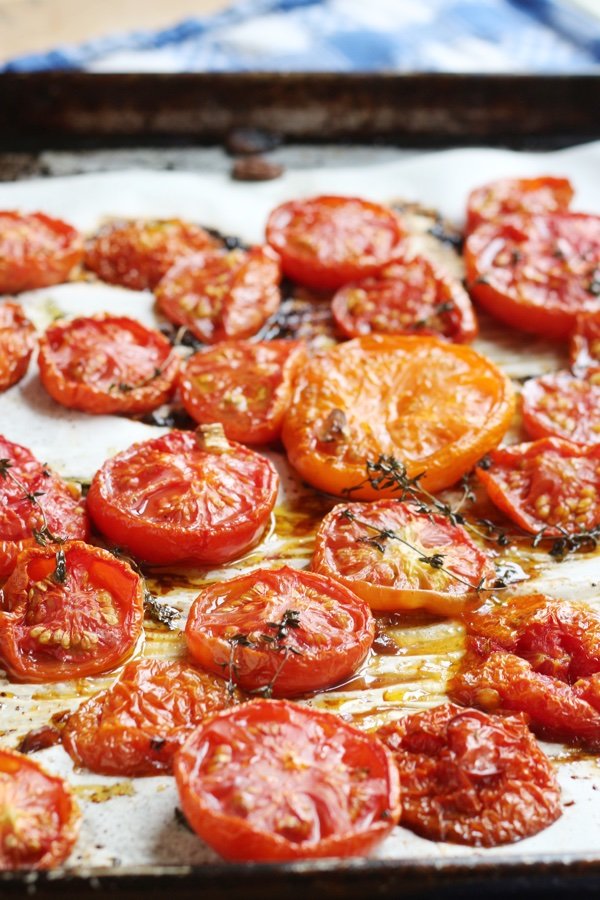 Roasted Tomatoes with Garlic