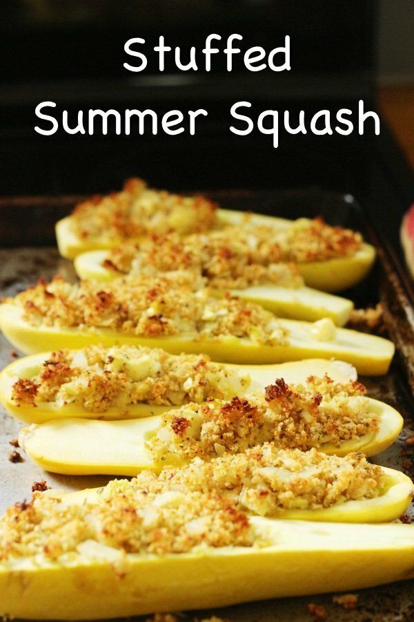 Stuffed Yellow Squash Recipe